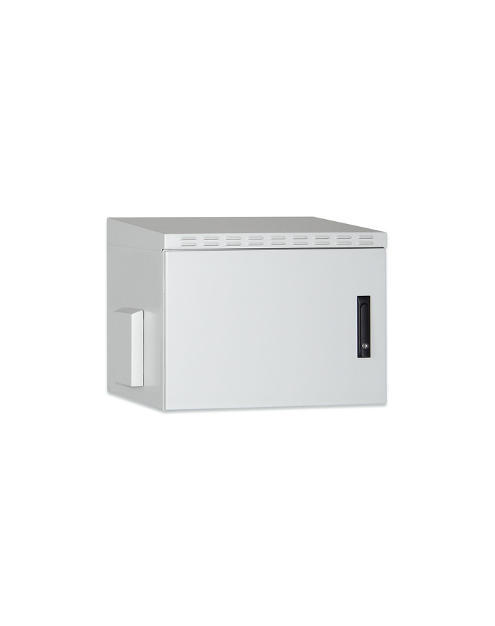 DIGITUS 7U wall mounting cabinet outdoor IP55 490x600x600 mm color grey RAL 7035 główny