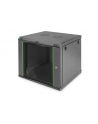 DIGITUS DN-19 09-U-EC-SW 9U wall mounting cabinet 505x600x450mm color Kolor: CZARNY RAL 9005 - nr 17