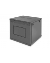 DIGITUS DN-19 09-U-EC-SW 9U wall mounting cabinet 505x600x450mm color Kolor: CZARNY RAL 9005 - nr 20