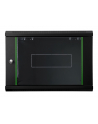 DIGITUS DN-19 12-U-EC-SW 12U wall mounting cabinet 638x600x450mm color Kolor: CZARNY RAL 9005 - nr 26