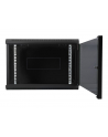 DIGITUS DN-19 12-U-EC-SW 12U wall mounting cabinet 638x600x450mm color Kolor: CZARNY RAL 9005 - nr 27