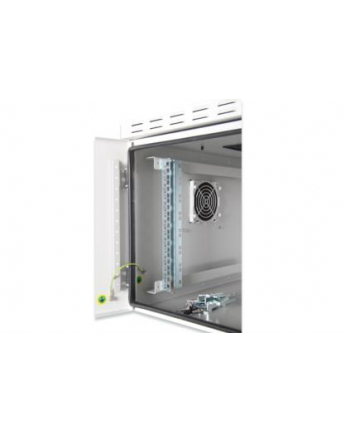 DIGITUS IP55 outdoor wall mounting 16U 891x600x450 mm water and dust protected grey RAL7035