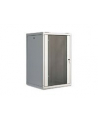 DIGITUS 19inch wall cabinet 20H SoHoline RAL7035 grey without tray H998xB600xT560mm - nr 14