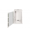 DIGITUS 19inch wall cabinet 20H SoHoline RAL7035 grey without tray H998xB600xT560mm - nr 18