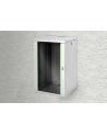 DIGITUS 19inch wall cabinet 20H SoHoline RAL7035 grey without tray H998xB600xT560mm - nr 27