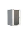 DIGITUS 19inch wall cabinet 20H SoHoline RAL7035 grey without tray H998xB600xT560mm - nr 3