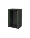 DIGITUS 20U wall mounting cabinet 998x600x450 mm color Kolor: CZARNY RAL 9005 - nr 1