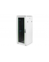 DIGITUS Network cabinet 19inch 26U grey 6/8 H1342mmxB600mmxT600mm with glass door incl. 28xSreew-Set up to 600KG - nr 4