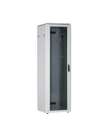 DIGITUS Network cabinet 19inch 26U grey 6/8 H1342mmxB600mmxT600mm with glass door incl. 28xSreew-Set up to 600KG - nr 9