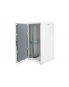 DIGITUS Network cabinet basic 19I 32U grey 8/8 H1560mmxB800mmxT800mm IP20 with glass door without Sreew-Set up to 600KG - nr 10
