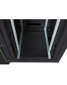 DIGITUS Network Cabinet 19inch 42U 2053mmx800mmx1000mm Kolor: CZARNY with glass door incl. 28xSreew-Set up to 600KG IP40 - nr 3