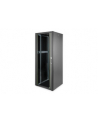 DIGITUS Network cabinet basic 19inch 42U Kolor: CZARNY 8/8 H2035mmxB800mmxT800mm with glass door without Sreew-Set up to 600KG - nr 8