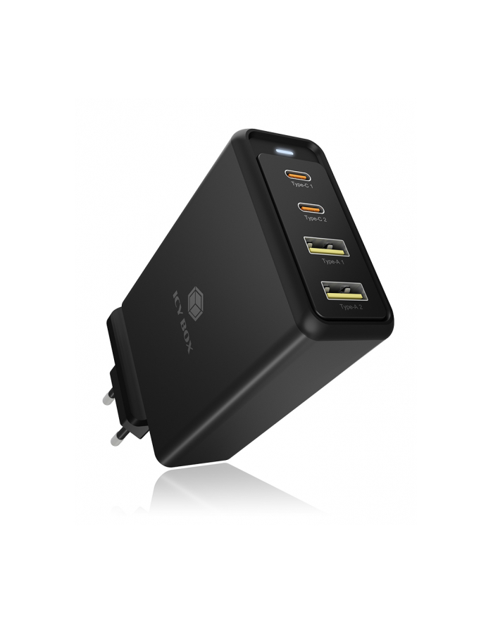 icy box ICYBOX IB-PS104-PD Wall charger with 4 interfaces and Power Delivery główny
