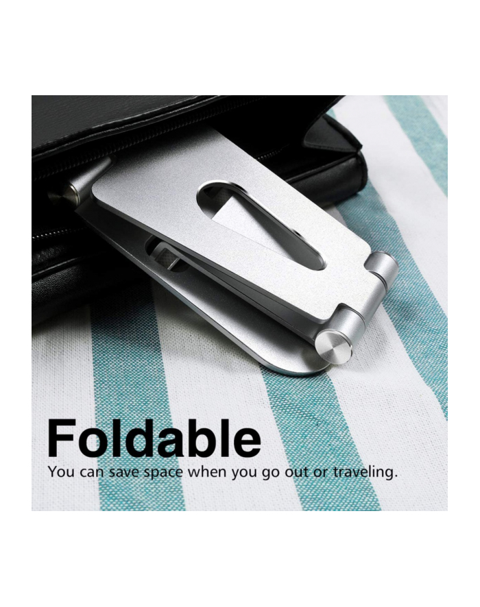 TECHLY Adjustable and Foldable Smartphone Tablet Holder for Desk główny