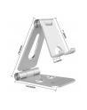 TECHLY Adjustable and Foldable Smartphone Tablet Holder for Desk - nr 14