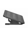 MANHATTAN Ergonomic Adjustable Footrest Under-Desk Comfort and Productivity Enhancer 300 x 380mm 12 x 15in. Rubberized Surface Black - nr 21