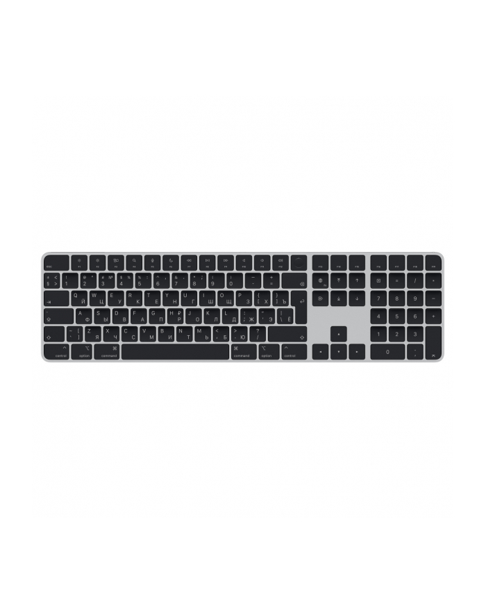 APPLE Magic Keyboard with Touch ID and Numeric Keypad for Mac models with silicon Black Keys Russian główny