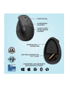LOGITECH LIFT Right Vertical Ergonomic Mouse - GRAPHITE / BLACK - EMEA - nr 42