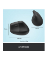 LOGITECH LIFT Right Vertical Ergonomic Mouse - GRAPHITE / BLACK - EMEA - nr 45
