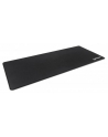 MANHATTAN XXL Gaming Mousepad Water-resistant 800x350mm 32x14 in. Surface Stitched Edges Black - nr 25