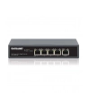 INTELLINET PoE-Powered 5-Port Gigabit Switch with PoE Passthrough One PoE++/4PPoE PD PoE Port with 95W Four PSE PoE ports up to 65W - nr 16