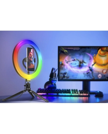 TRACER RING 26cm RGB mini tripod ring lamp