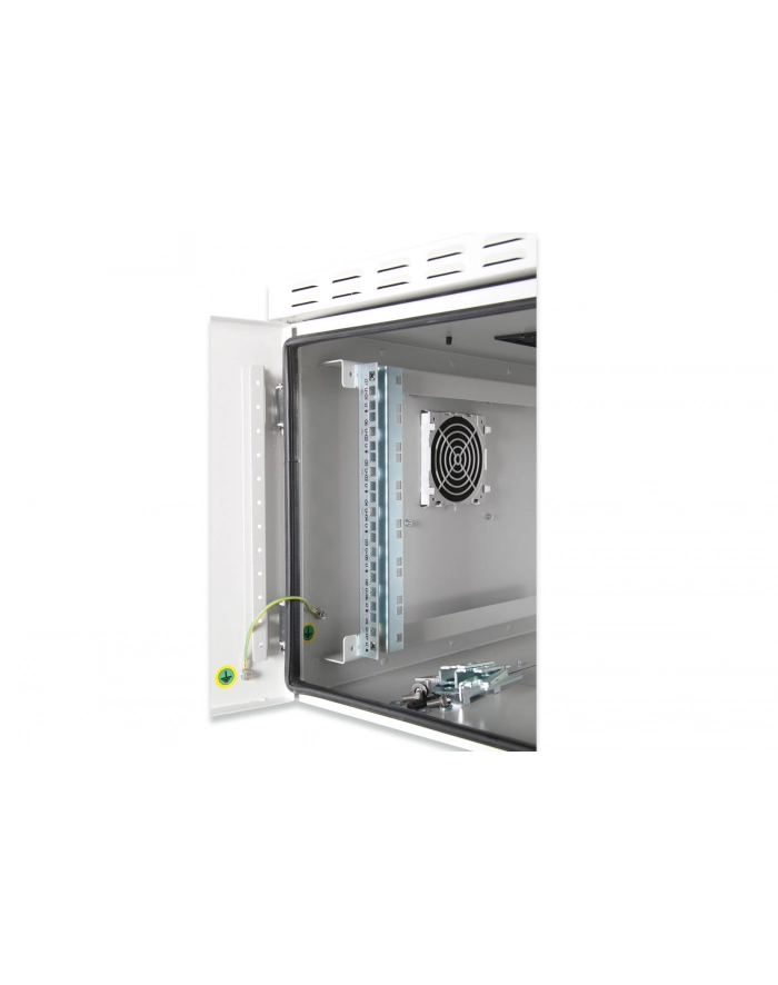 DIGITUS IP55 outdoor wall mounting 9U 579x600x600 mm water and dust protected grey RAL7035 główny
