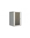 DIGITUS 19inch wall cabinet 20H SoHoline RAL7035 grey without tray H998xB600xT560mm - nr 14