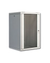 DIGITUS 19inch wall cabinet 20H SoHoline RAL7035 grey without tray H998xB600xT560mm - nr 2