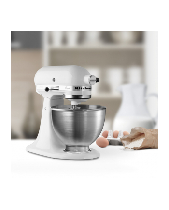 KitchenAid Classic 5K45SSEWH, stand mixer (Kolor: BIAŁY/silver) nr 1