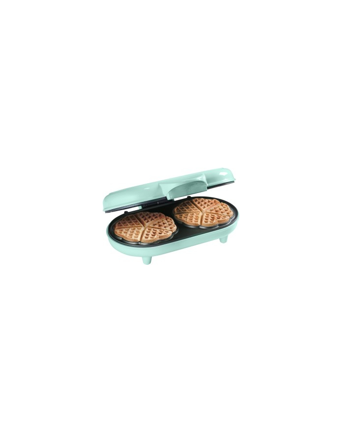 Bestron double waffle maker ADWM1000M 700W green - mint główny