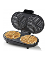 Bestron double heart waffle maker ADWM730CO - 1200W, copper - nr 1
