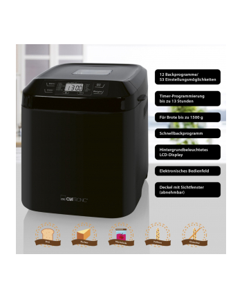 Clatronic bread maker BBA 3774 Kolor: CZARNY - 550W 3L