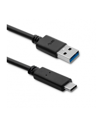 QOLTEC 50363 USB 3.1 type C male cable USB 3.0 A male 1.8m Black