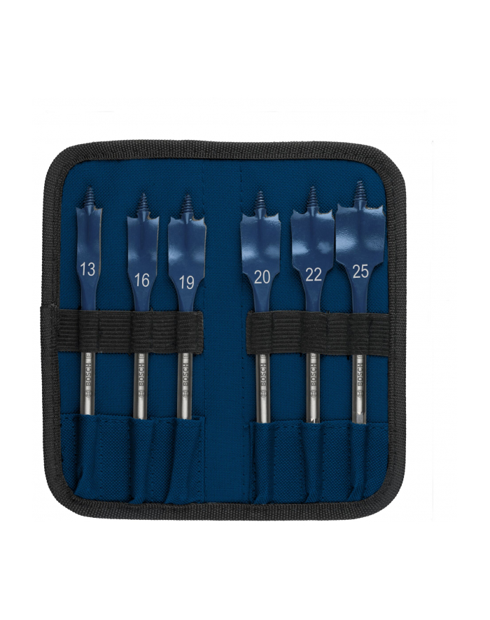 Bosch Powertools SELFCUT flat milling drill bit 6 pieces 13-25 - 2608900333 EXPERT RANGE główny