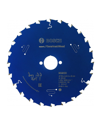 Bosch Powertools circular saw blade Expert for Construct Wood H 190x30-24 - 2608644139