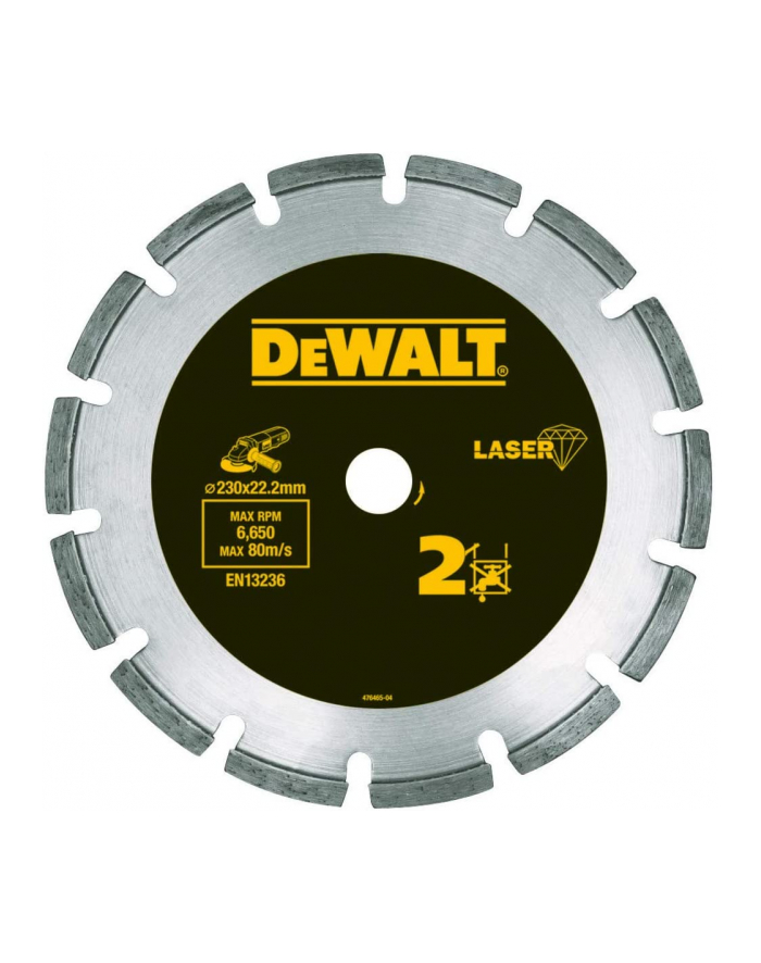 DeWALT diamond cutting disc DT3773-XJ - LaserHP2 230mm główny