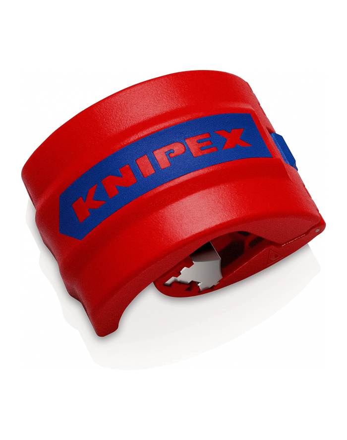 Knipex BiX, pipe cutter for plastic pipes and sealing sleeves (red/blue) główny