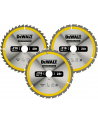 DeWALT circular saw blade set 3-piece DT1962 - DT1962-QZ - nr 1