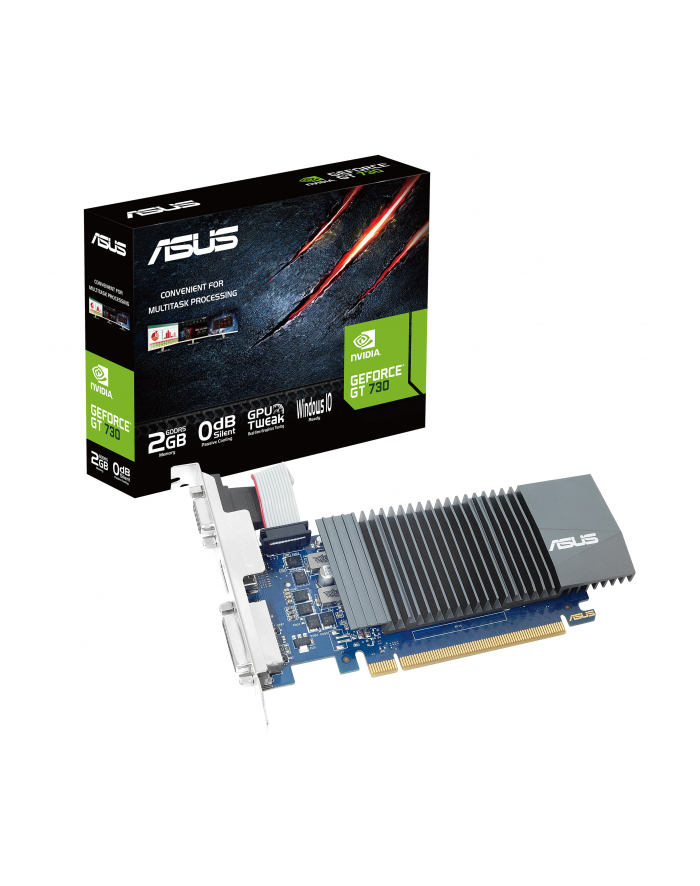 ASUS GeForce GT 730 2GB GDDR5 1xHDMI 1xDP główny