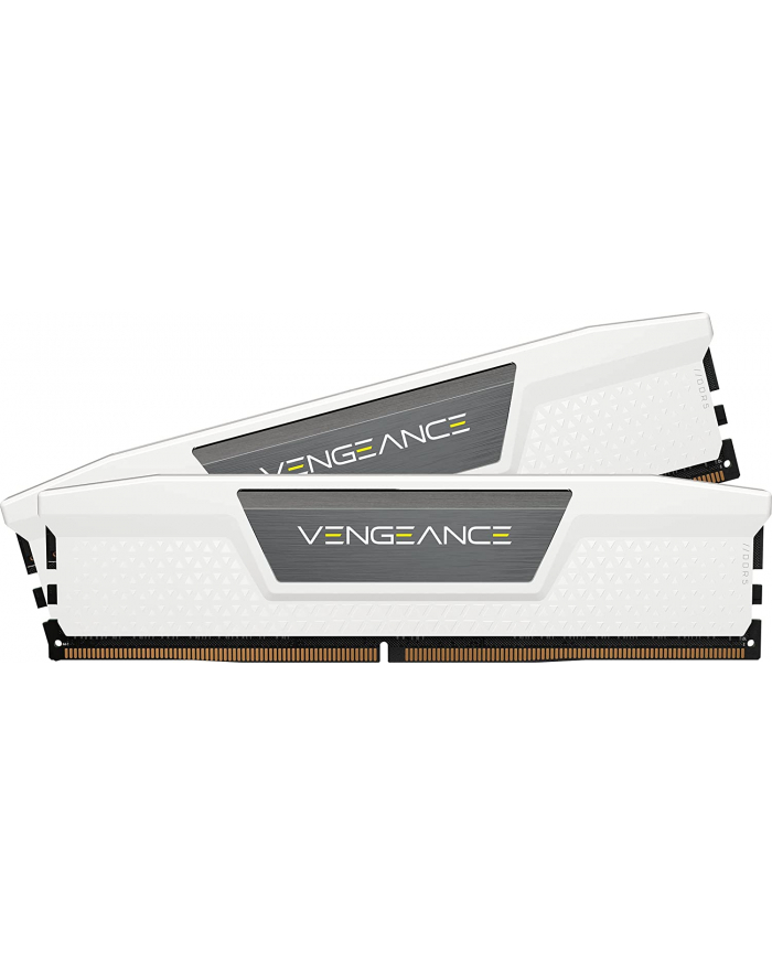CORSAIR VENGEANCE DDR5 32GB 2x16GB 5600MHz DIMM Unbuffered 36-36-36-76 Std PMIC XMP 3.0 White Heatspreader Black PCB 1.25V główny