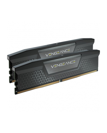 CORSAIR VENGEANCE DDR5 64GB 2x32GB 5600MHz DIMM Unbuffered 40-40-40-77 Std PMIC XMP 3.0 Black Heatspreader Black PCB 1.25V