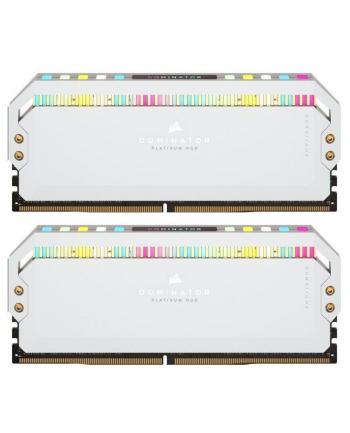 CORSAIR DOMINATOR PLATINUM RGB DDR5 32GB 2x16GB 6000MHz DIMM Unbuffered 36-38-38-76 OC PMIC XMP 3.0 DDR5 Black Heatspreader RGB LED