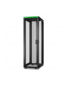 APC Easy Rack 42Ux600x1000 with Roof castors feet and 4Brackets No Side panels Bottom Kolor: CZARNY - nr 1