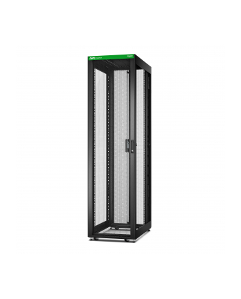 APC Easy Rack 48Ux600x1000 with Roof castors feet and 4Brackets No Side panels Bottom Kolor: CZARNY nr 2