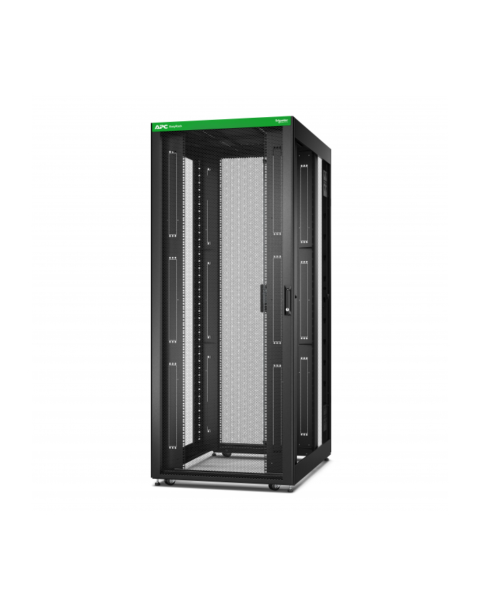APC Easy Rack 42Ux800x1200 with Roof castors feet and 4Brackets No Side panels Bottom Kolor: CZARNY główny
