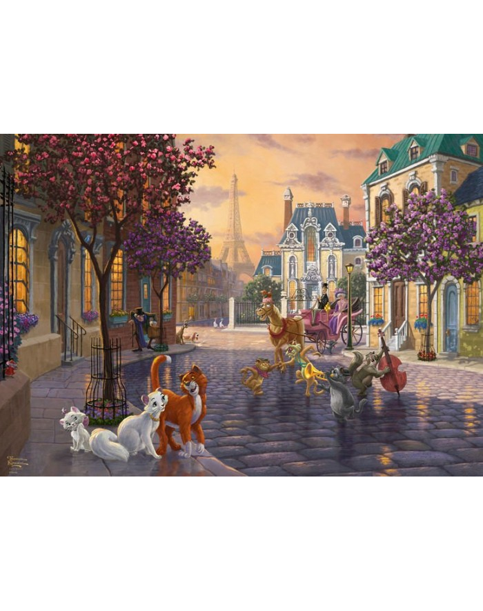 Schmidt Spiele Puzzle Disney, The Aristocats 1000 - 59690 główny