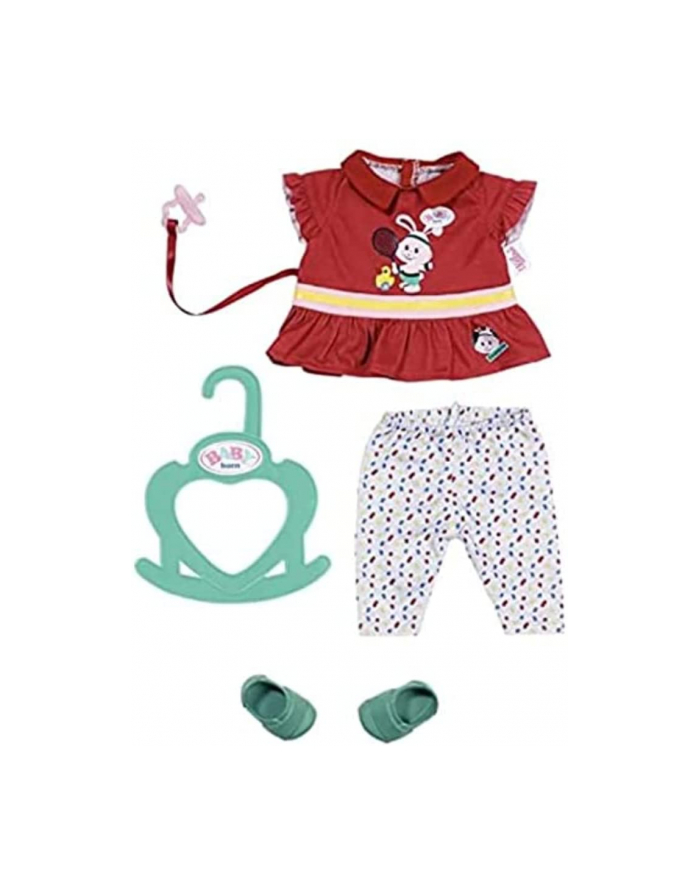 ZAPF Creation BABY born Little Sport Outfit red - 831885 główny