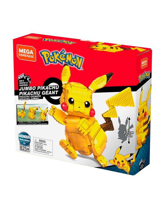 MegaBloks Construx Pokémon Jumbo Pikachu - FVK81 główny