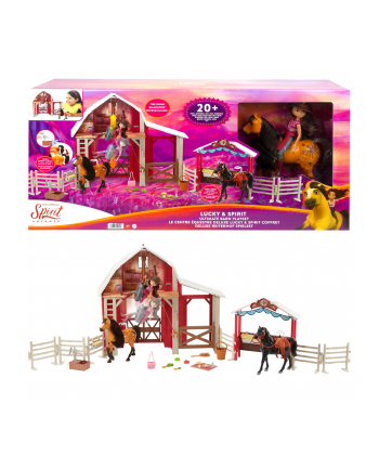 Mattel Spirit Deluxe Horse Farm Playset - HBT16